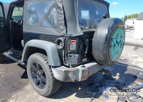 2008 Jeep Wrangler X z USA, uszkodzony, nr VIN 1J4FA24128L559995